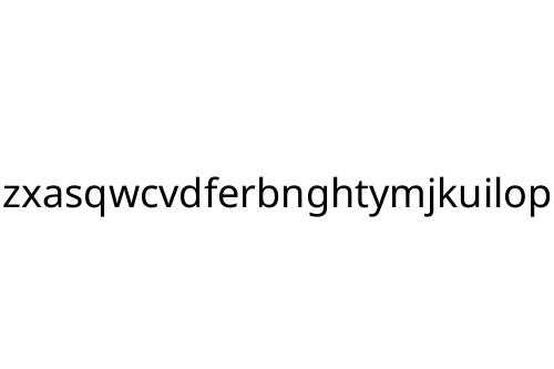 zxasqwcvdferbnghtymjkuilop
