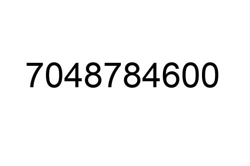 7048784600