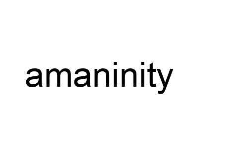 amaninity