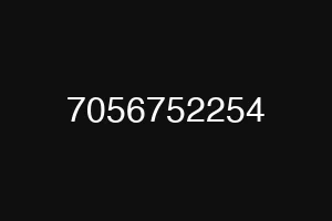 7056752254