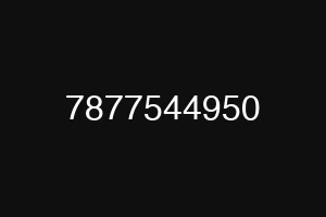 7877544950
