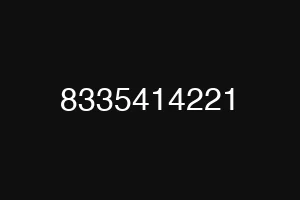 8335414221
