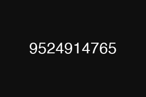 9524914765