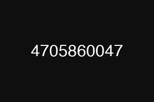 4705860047