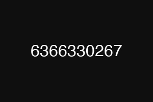 6366330267