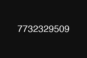 7732329509