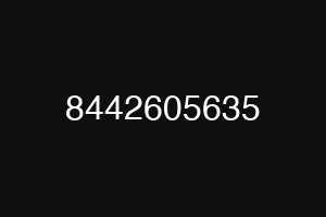 8442605635