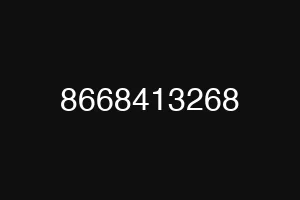 8668413268